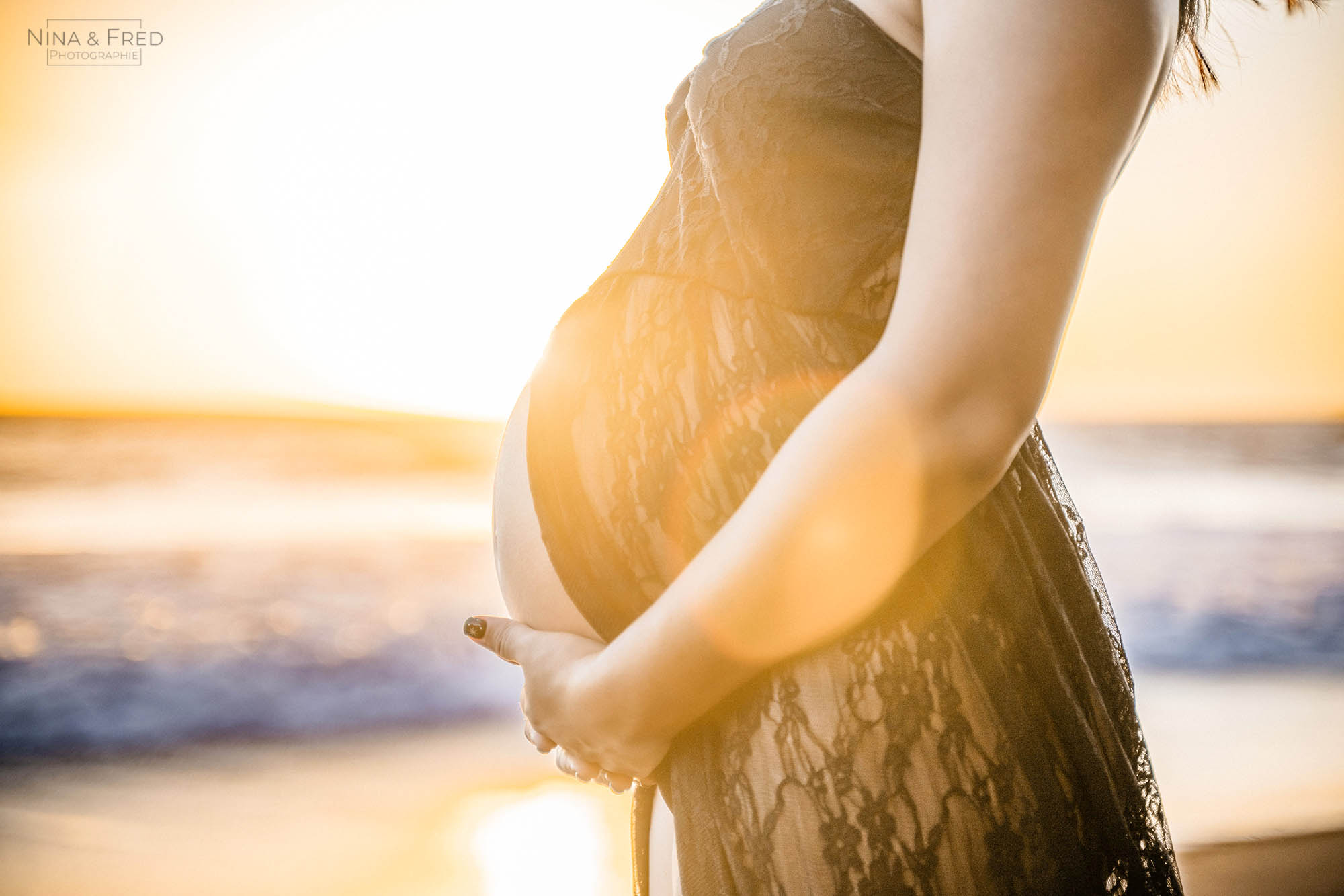 photo future maman à la Réunion M&R